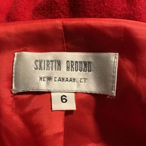 Skirtin Around Wool Coat - Picture 6 of 7